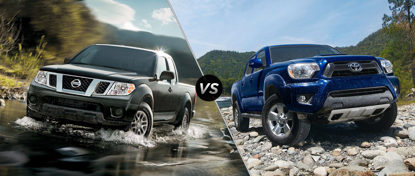 Nissan frontier vs toyota tacoma off road #1