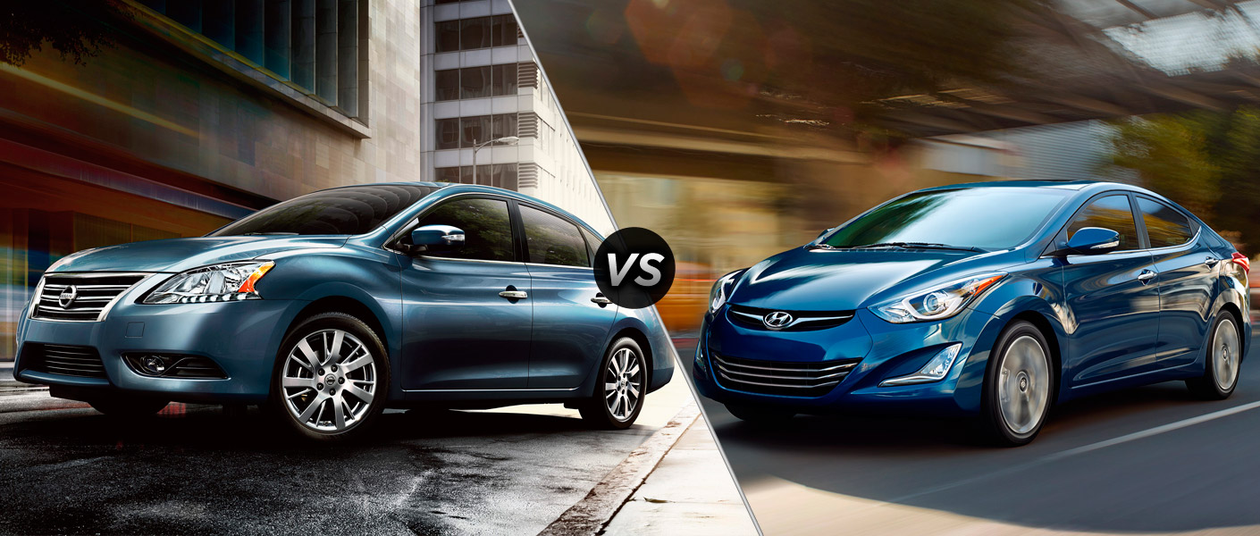 Hyundai elantra vs nissan sentra #6