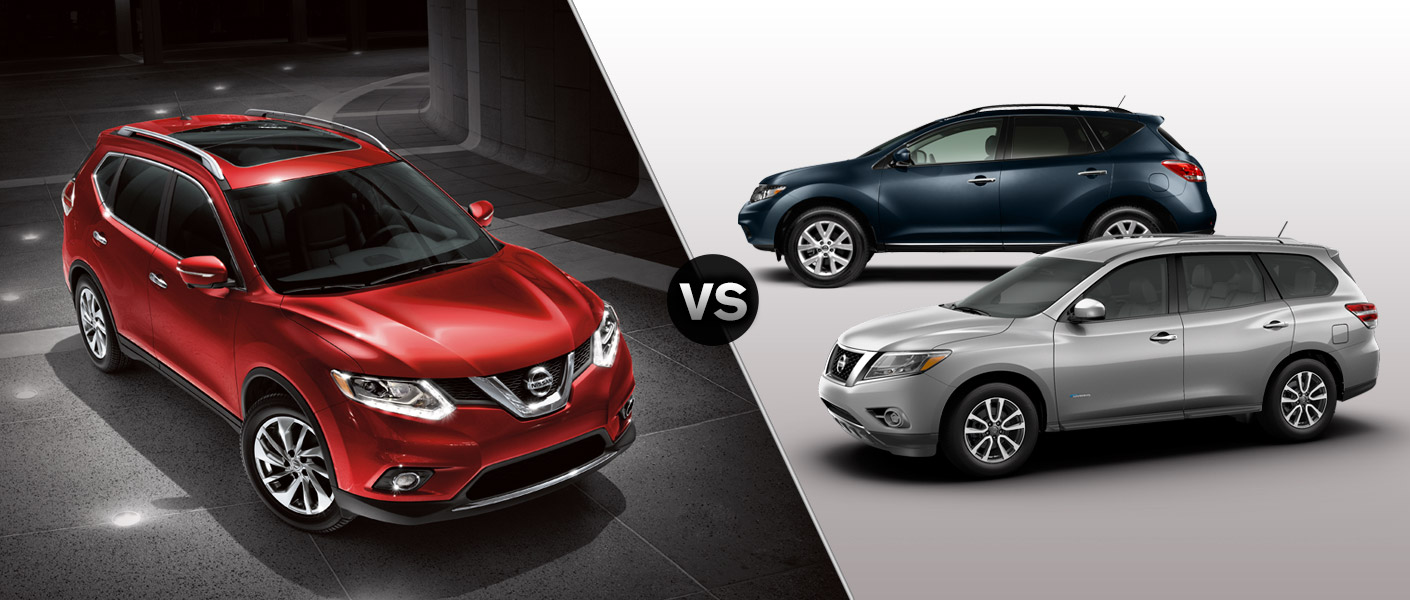 Which is bigger nissan murano or rogue #1