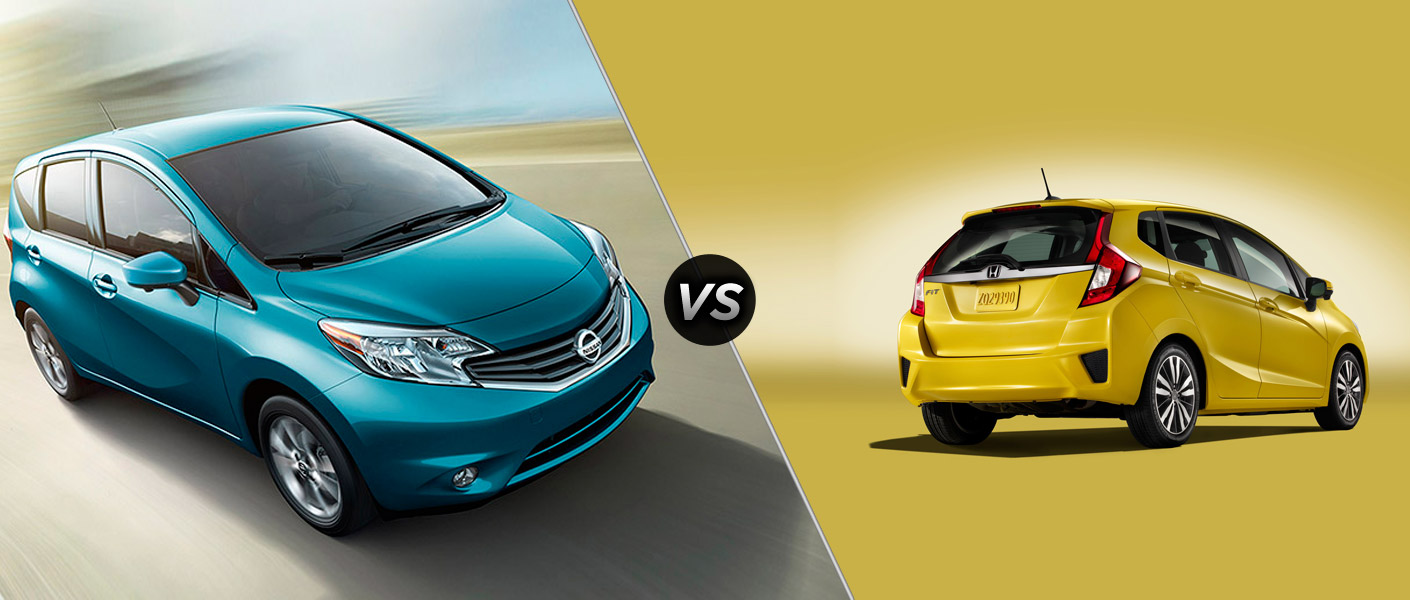 Honda fit sport vs nissan versa note #3