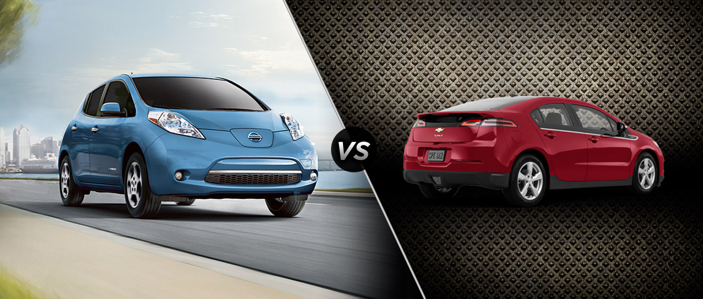 2014 Nissan LEAF vs 2014 Chevy Volt