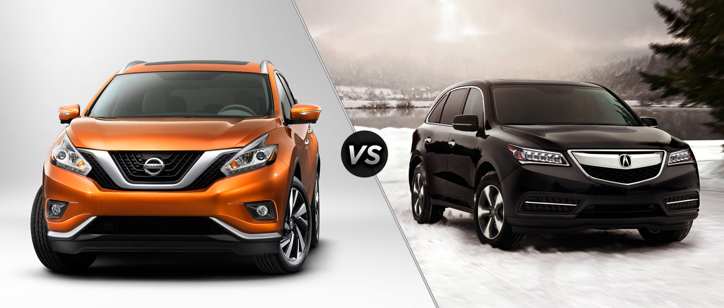 Compare acura mdx and nissan murano #2