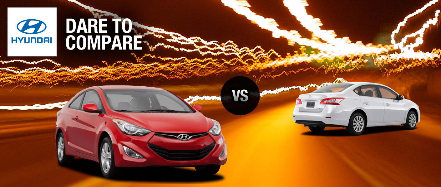 Hyundai elantra vs nissan sentra #9