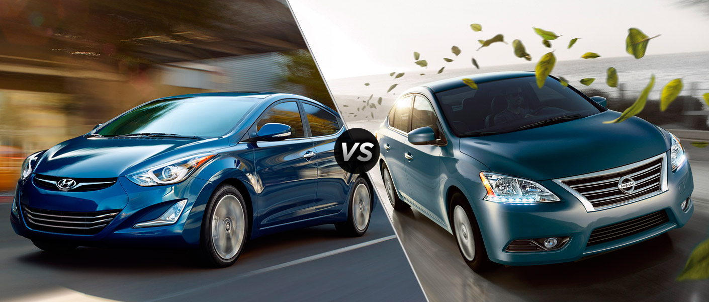 Hyundai elantra vs nissan sentra #3