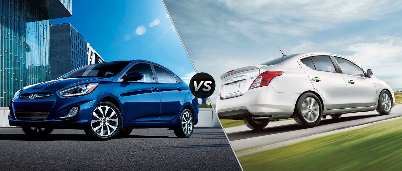 Nissan versa sedan vs hyundai accent #8