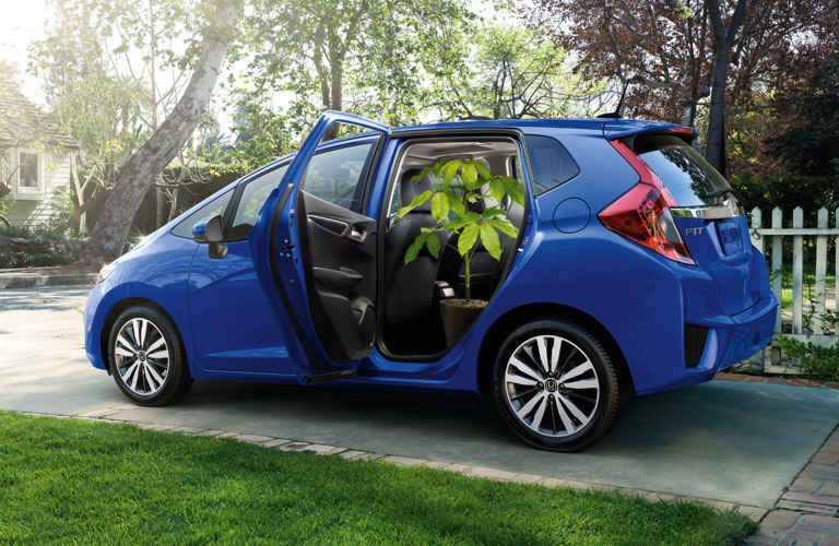 Interior space of honda fit #3