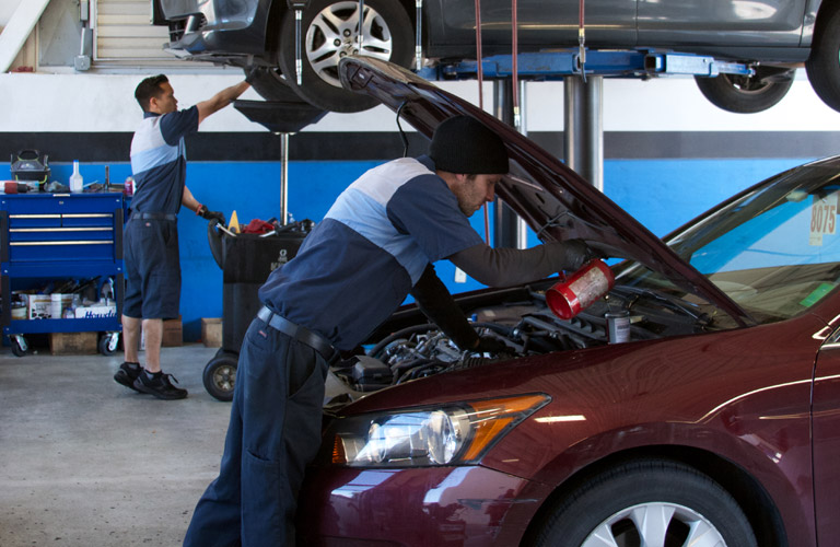 Howdy honda oil change #2