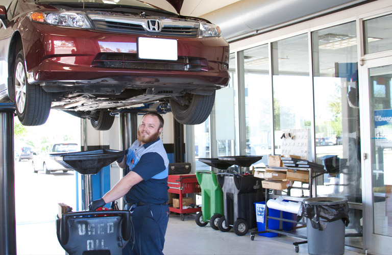 Howdy honda oil change #5