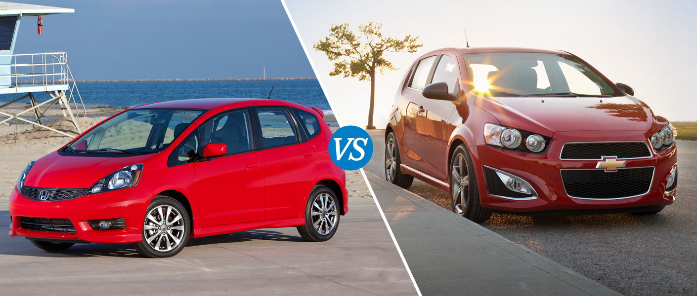 Chevy sonic vs honda fit 2013 #6