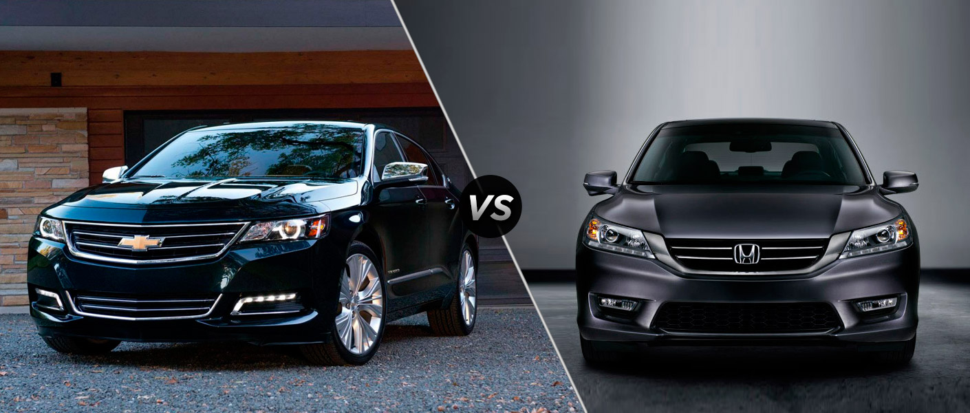 Compare honda accord chevy impala #7