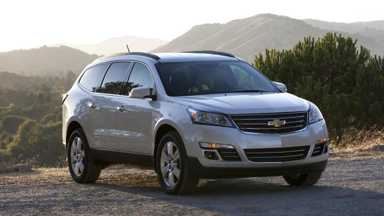 Honda pilot vs chevy traverse #3