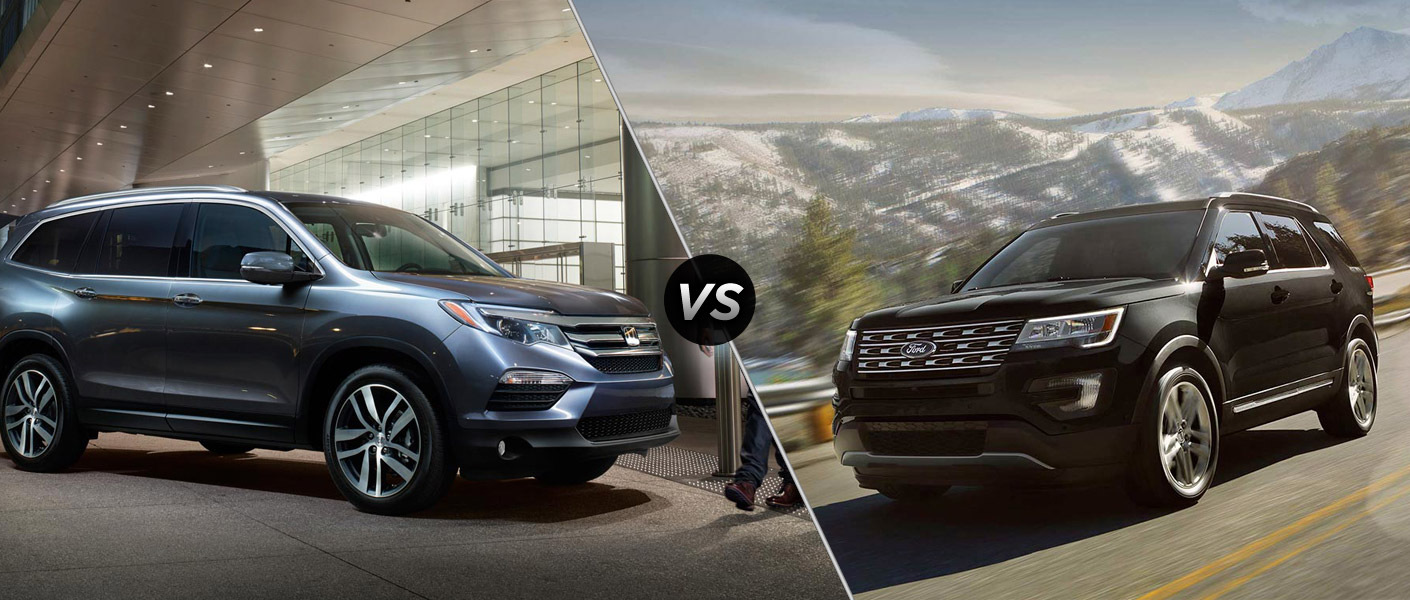 Toyota Dealership Denver >> 2016 Honda Pilot vs 2016 Ford Explorer Toyota Dealership Denver >> 2016 Honda Pilot vs 2016 Ford Explorer