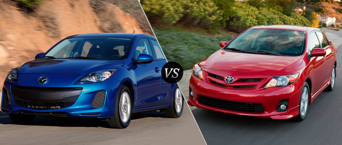 mazda 3 vs toyota corolla #7