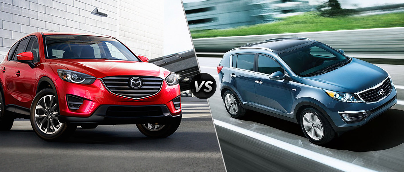 Mazda CX5 vs Kia Sportage