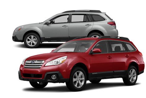 2014 Subaru Outback Design