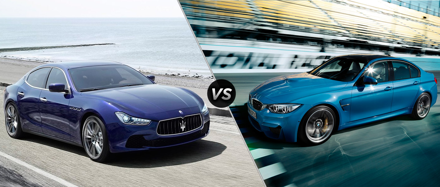 Maserati granturismo s vs bmw m3 #2