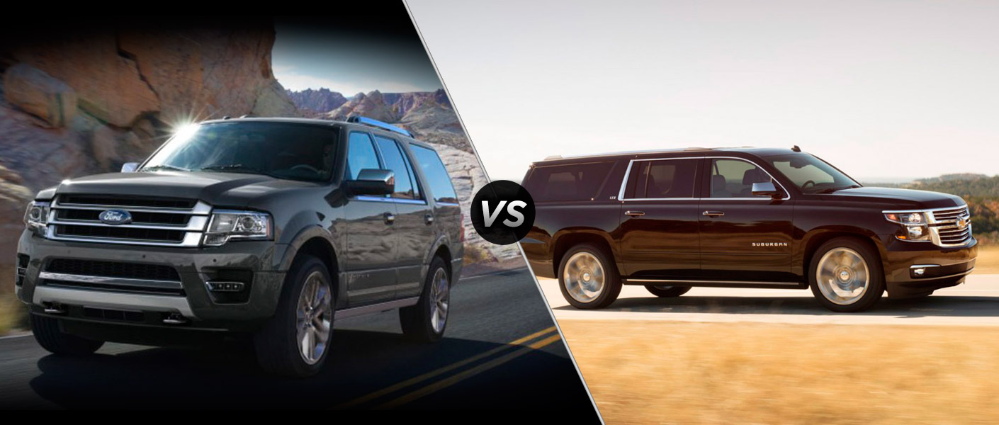 2015 Ford Expedition vs Chevy Suburban