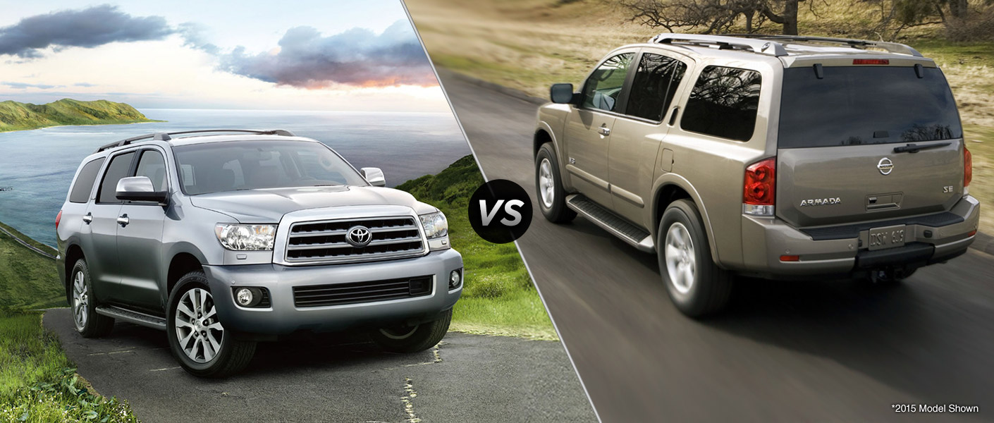 Nissan armada vs sequoia toyota #4