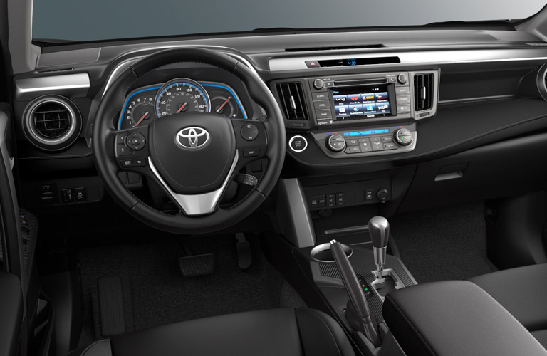 interior 2015 Toyota RAV4 vs. 2016 Honda HR-V