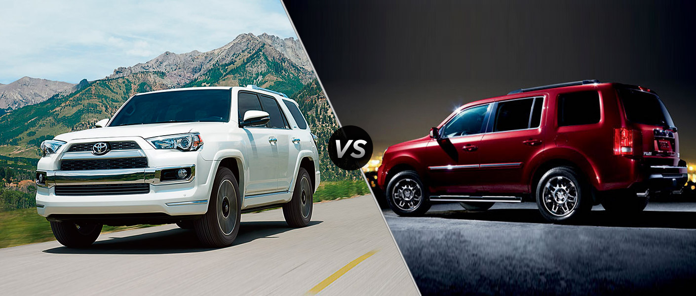 Toyota 4runner verses honda pilot #3