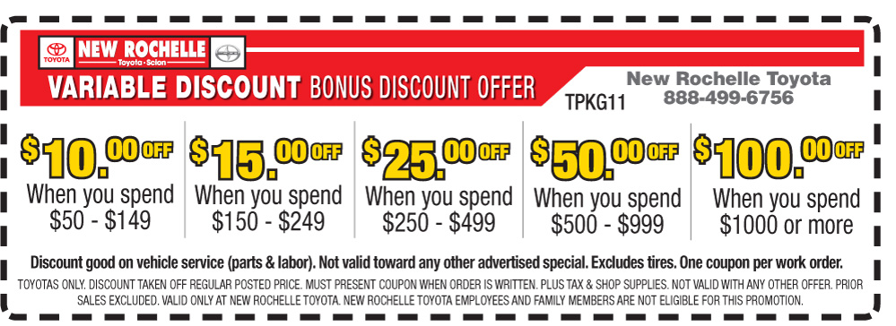 new rochelle toyota service coupons #1