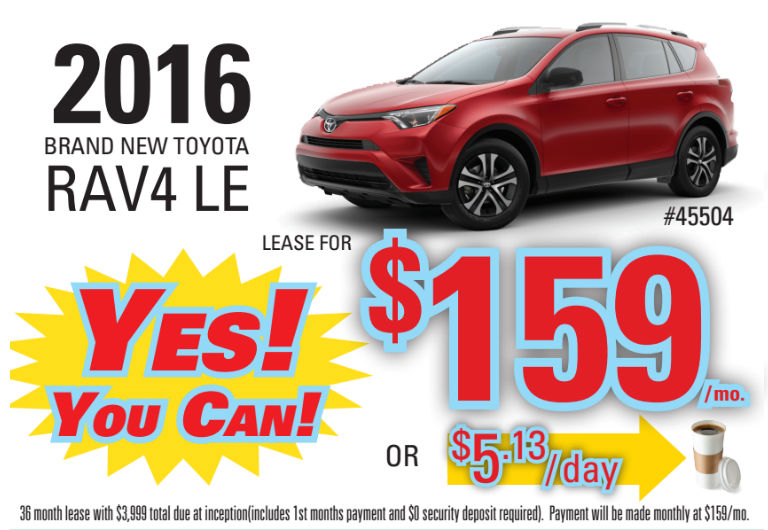 toyota current lease specials #7