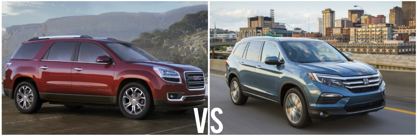 Compare honda pilot and gmc acadia #3