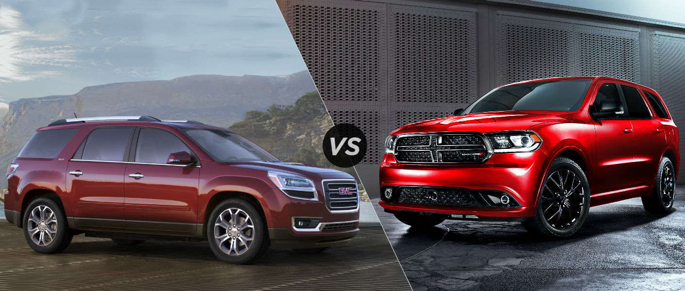 Compare dodge durango and gmc acadia #3