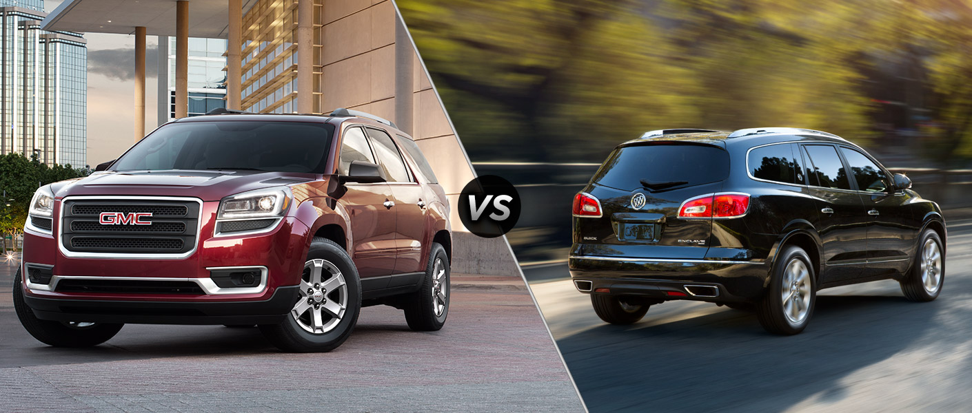 Buick enclave vs gmc acadia denali #3