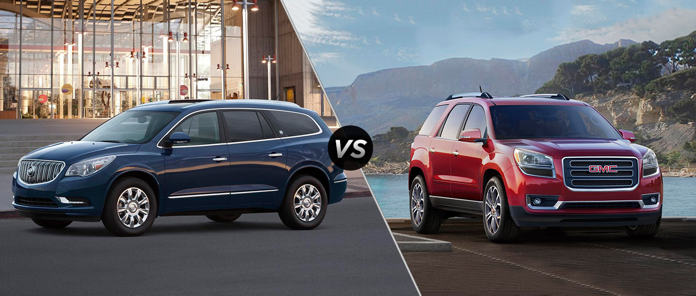 Buick enclave vs gmc acadia denali #5