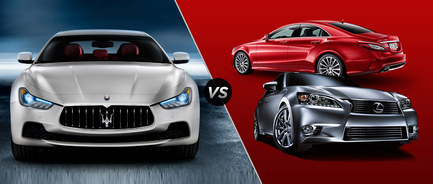 Maserati quattroporte vs mercedes cls #1