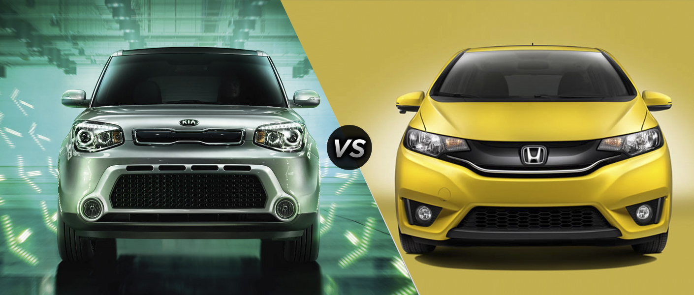 Kia soul vs honda fit #5