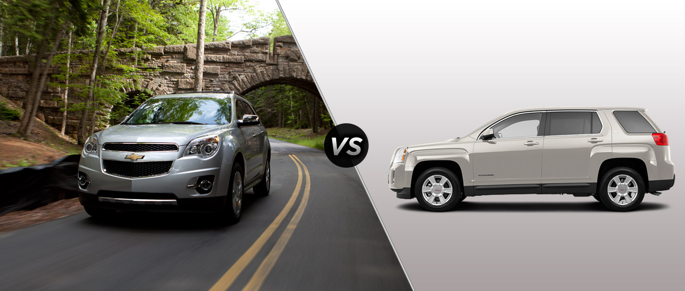 2013 Chevy Equinox vs 2013 GMC Terrain