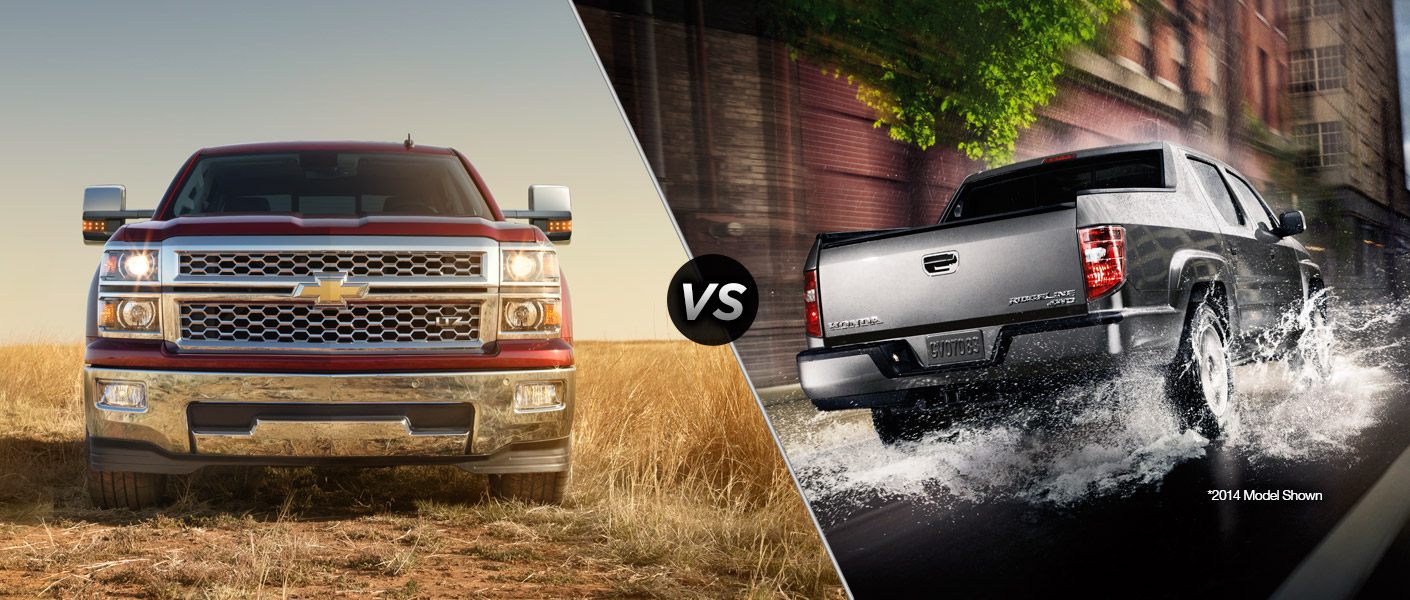 2015 Chevy Silverado Vs 2015 Honda Ridgeline