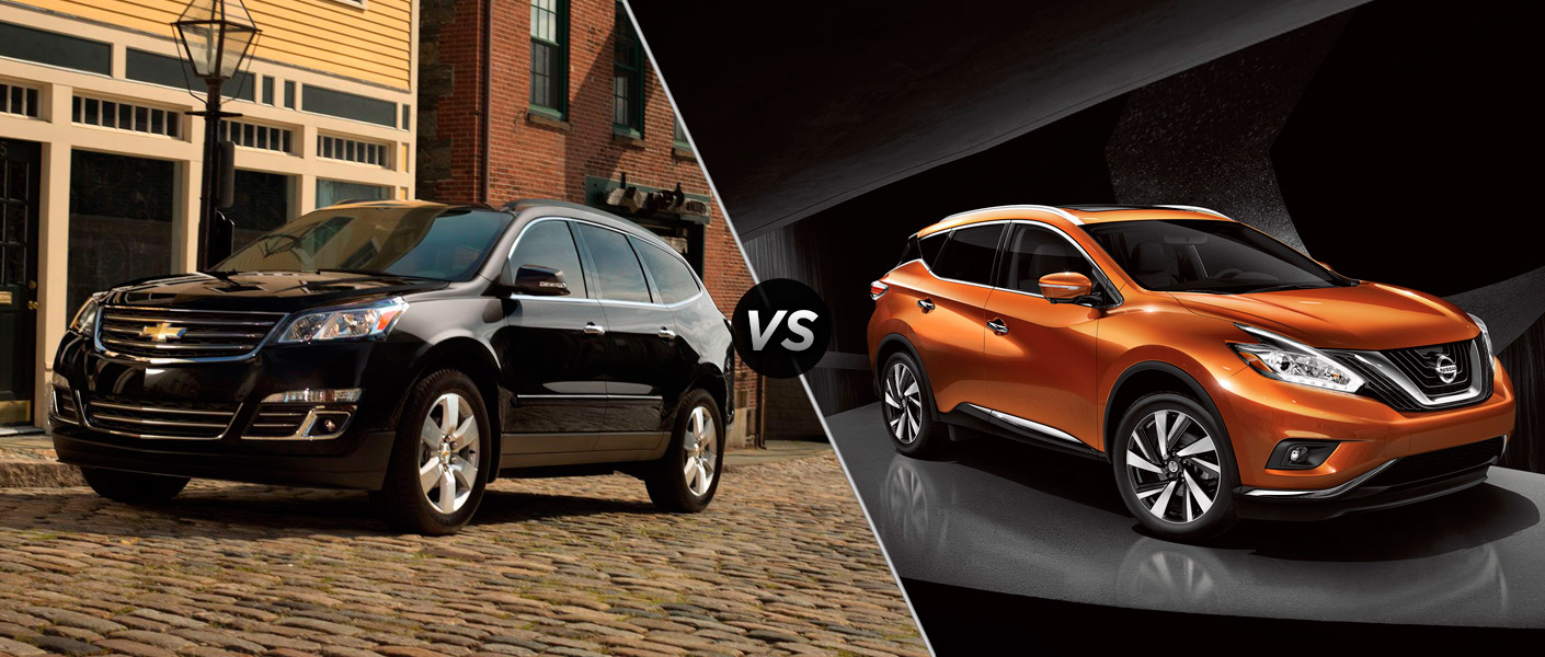 Chevy traverse versus nissan murano #5