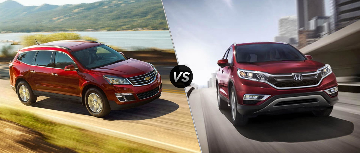 2015 Chevy Traverse Vs 2015 Honda Cr V