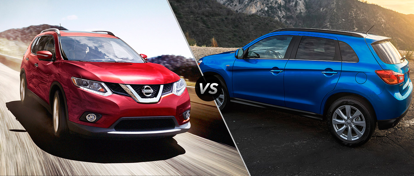 Nissan rogue vs mitsubishi outlander sport #6