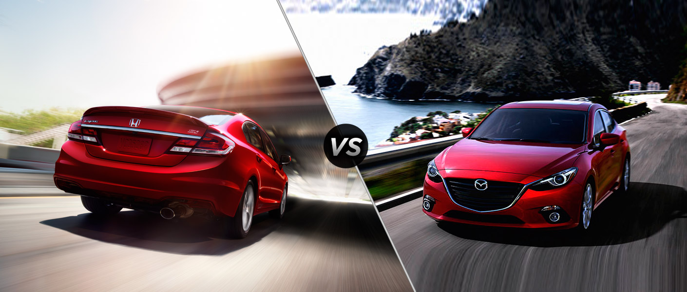 Compare mazda 3 vs honda civic #3