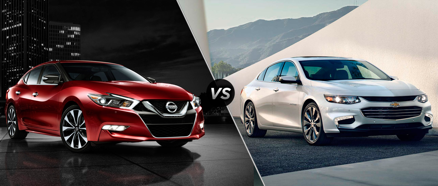 Chevy malibu vs nissan maxima #6