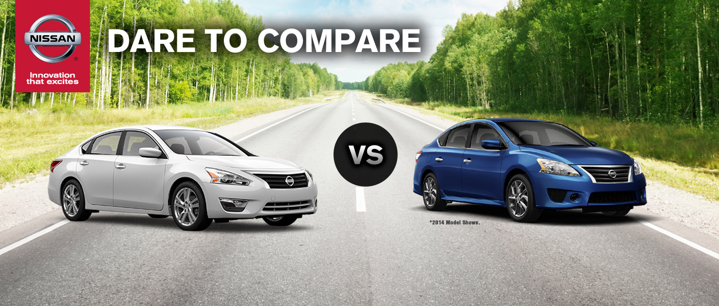 2012 Nissan altima vs sentra #2