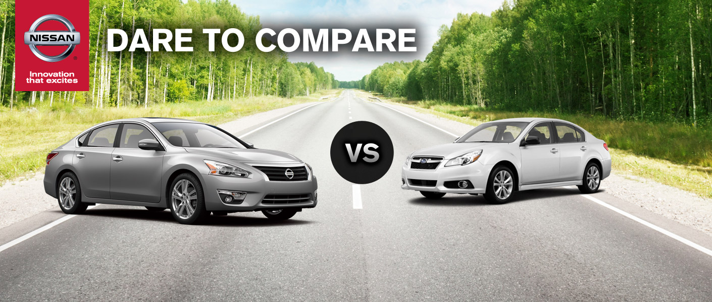 Subaru legacy vs nissan altima #4