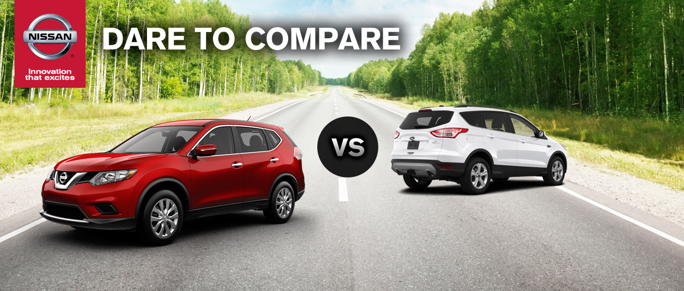 Ford escape compared to nissan rogue #6
