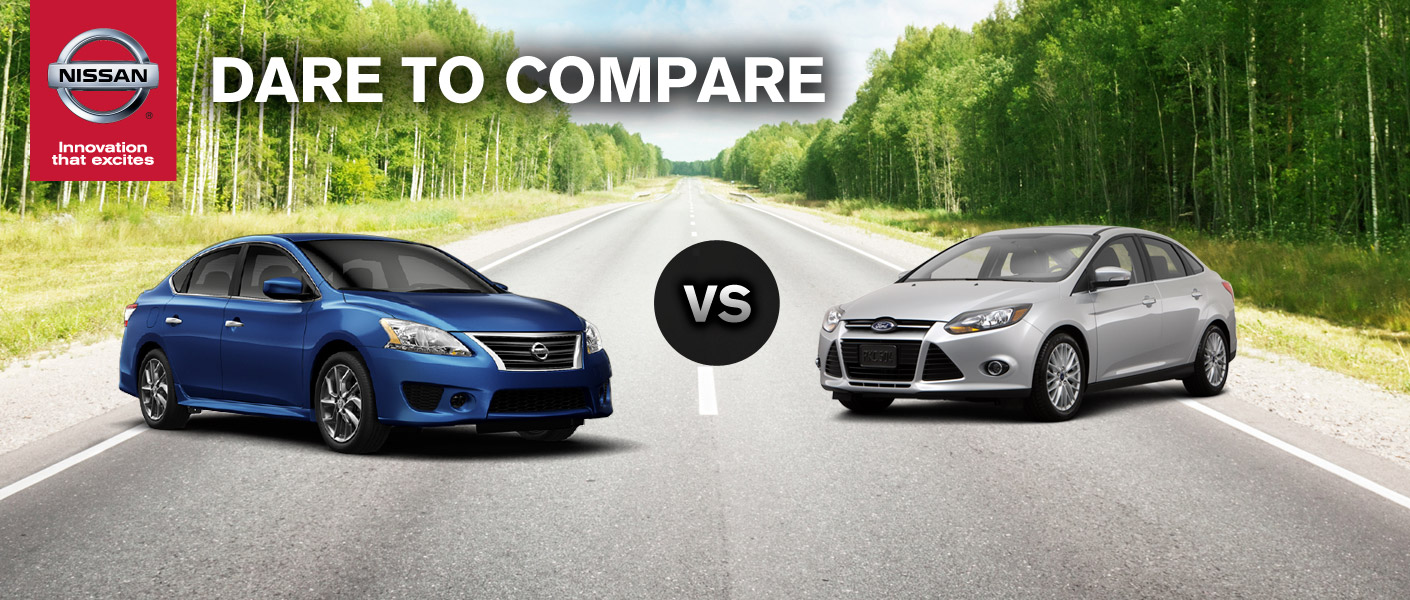 Nissan sentra compared to ford focus #8