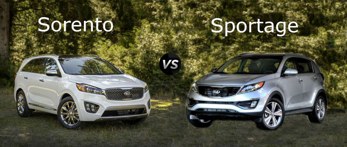 Kia Sportage Vs Kia Sorento | Autos Post