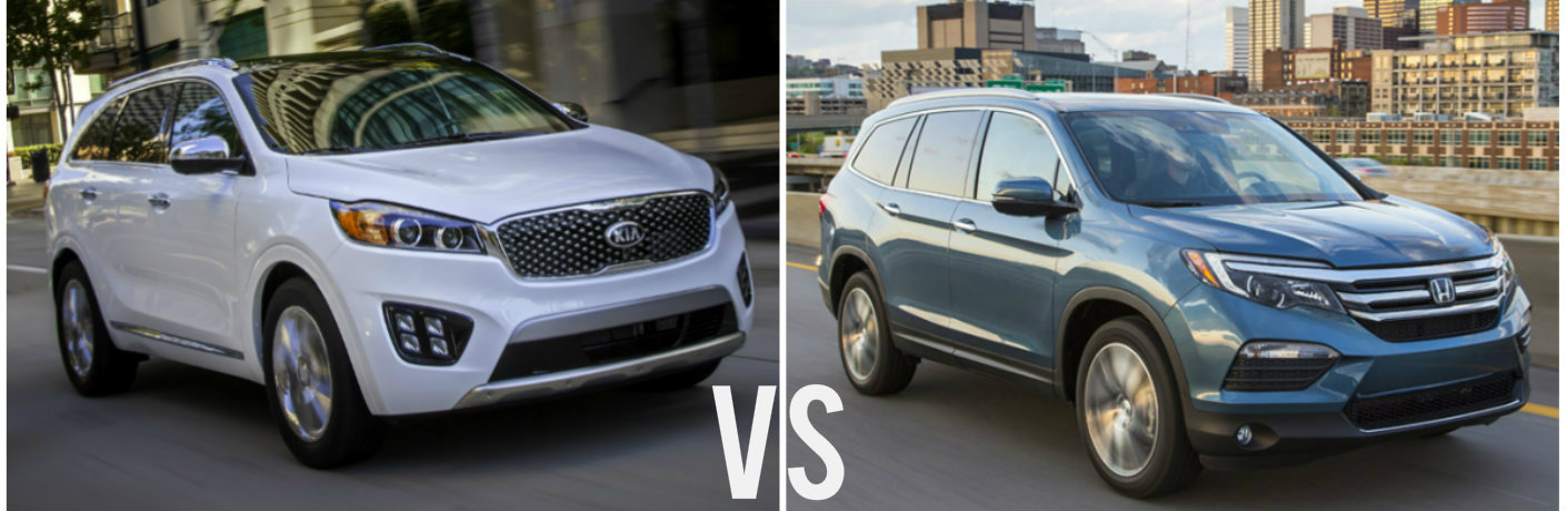 Compare honda pilot to kia sorento #7