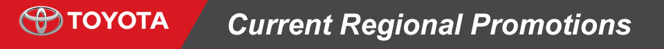 Rochester Toyota Current Regional Promotions
