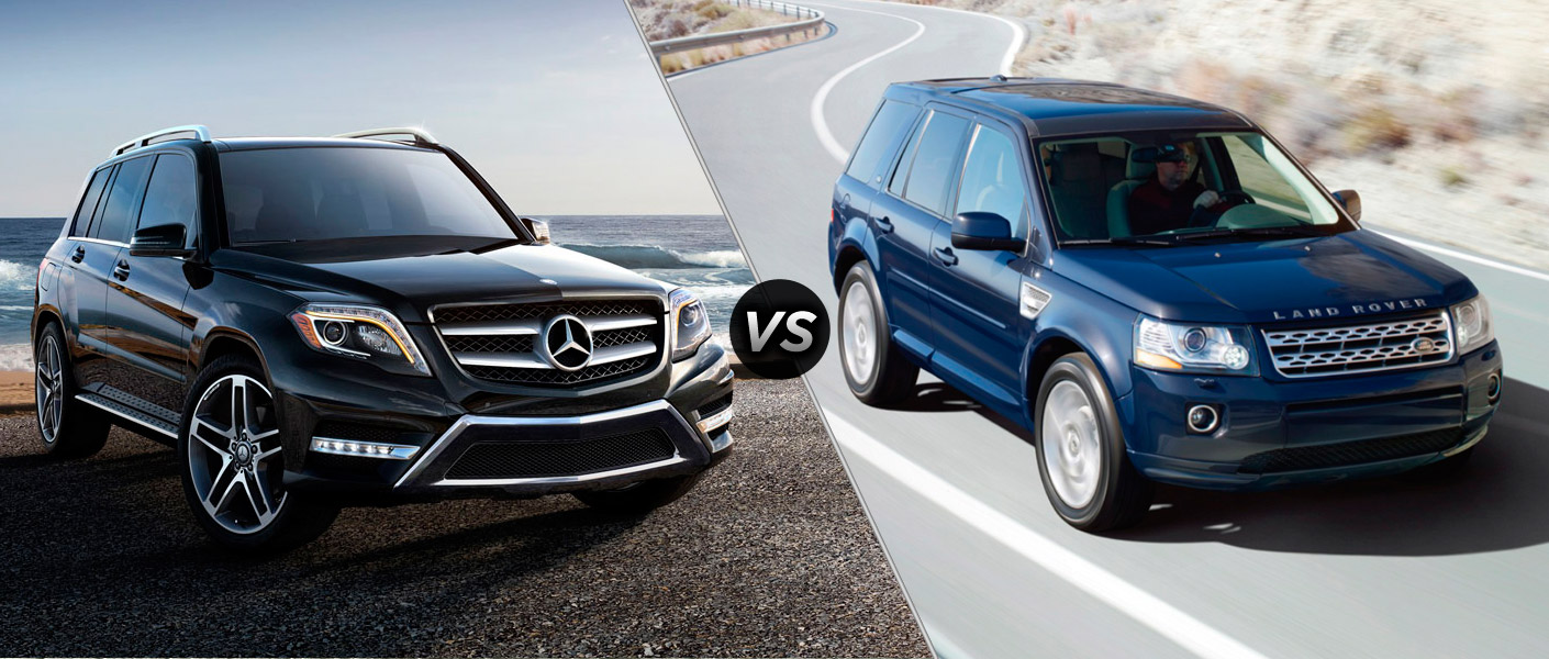 2014 MercedesBenz GLK350 vs Land Rover LR2