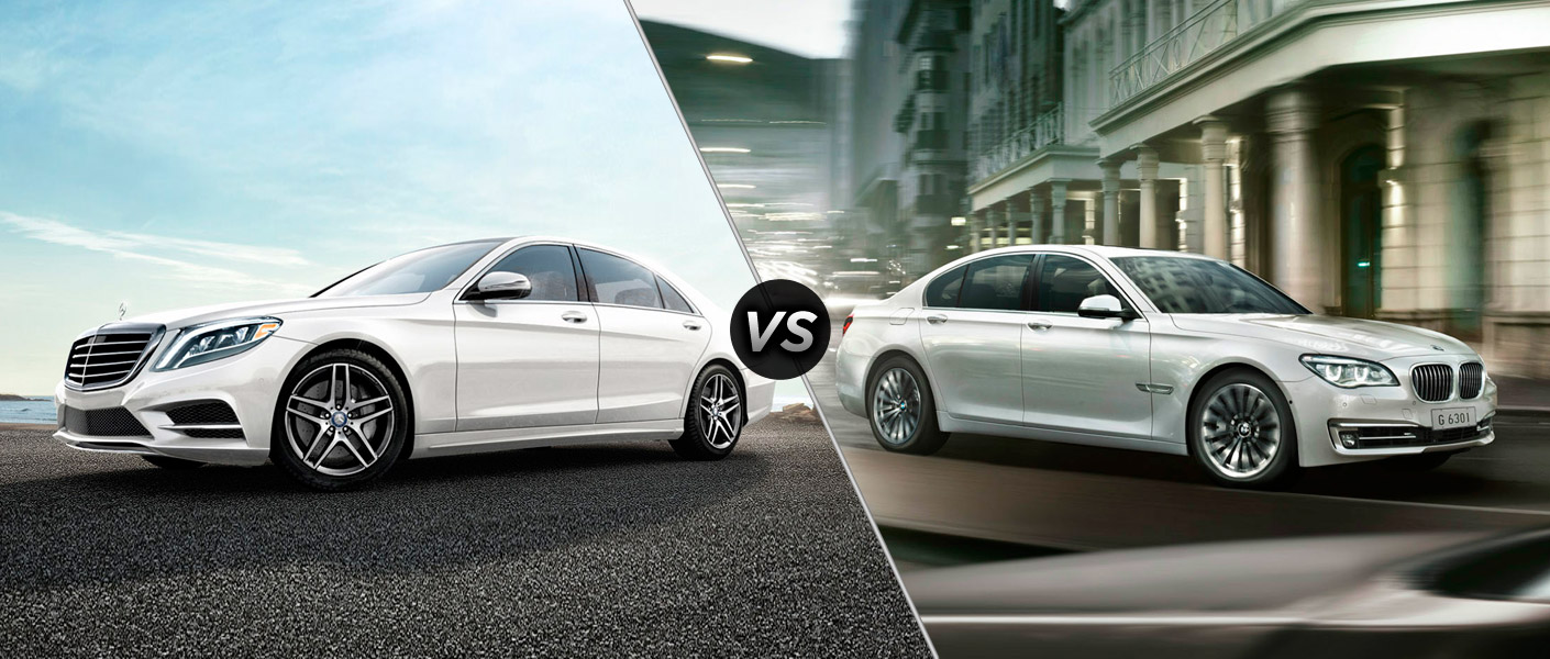 Mercedes s500 vs bmw 750 #7