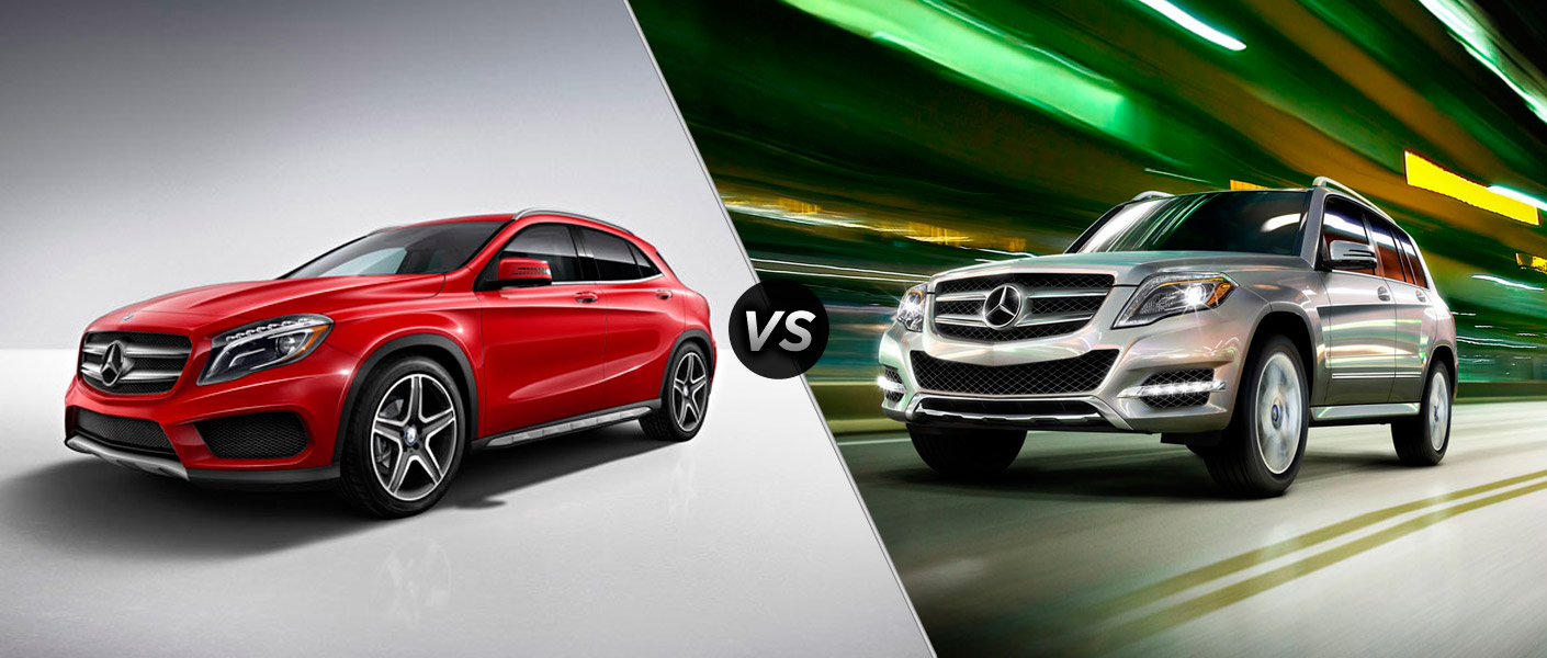 MercedesBenz GLA vs. MercedesBenz GLK