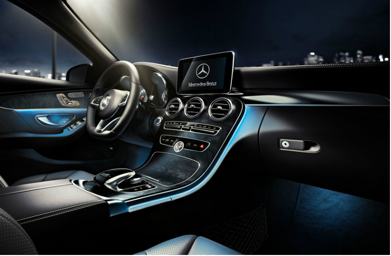 Mercedes benz ambient lighting #1